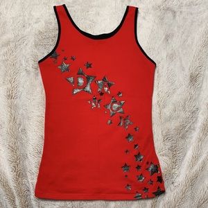 Frontline dance tank top